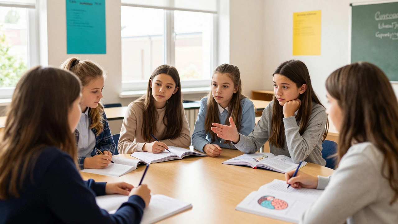 What is the most common A Level subject for girls?