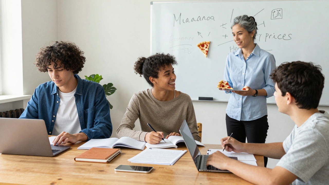 Three different learning settings: online study, peer group, and personalized tutoring — all effective without high costs.